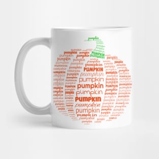 Halloween Pumpkin - Text Mug